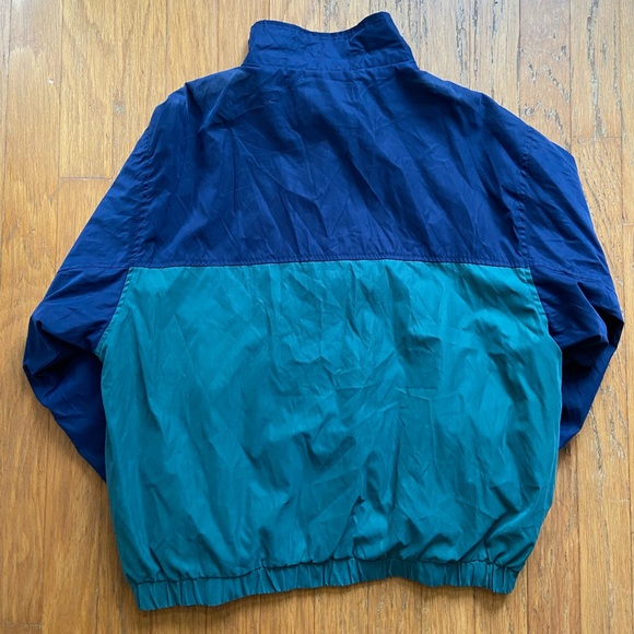 VINTAGE EDDIE BAUER EBTECK JACKET SIZE XXL GREEN AND BLUE GOOD CONDITION - Picture 4 of 5